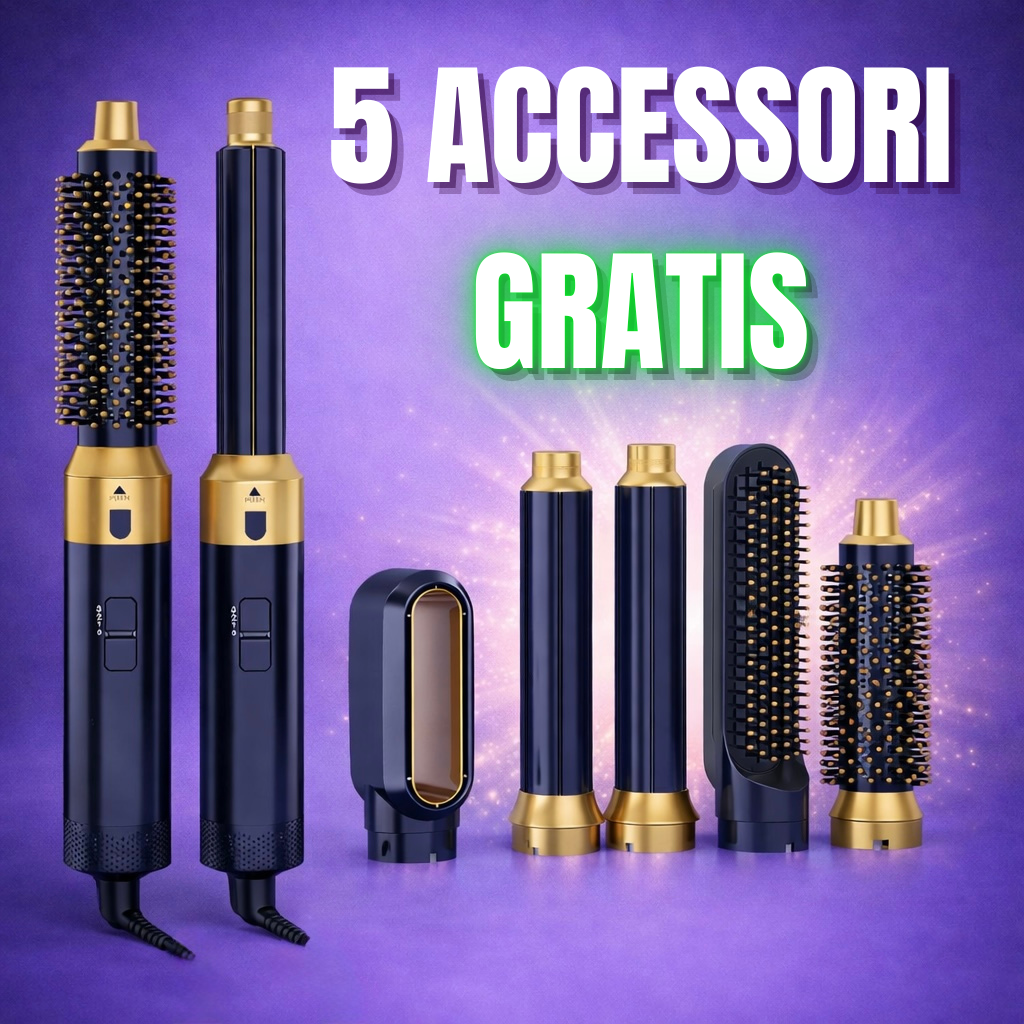 Dyra MultiStyler™ – Set Professionale 5 in 1 [OFFERTA ACCESSORI GRATIS]