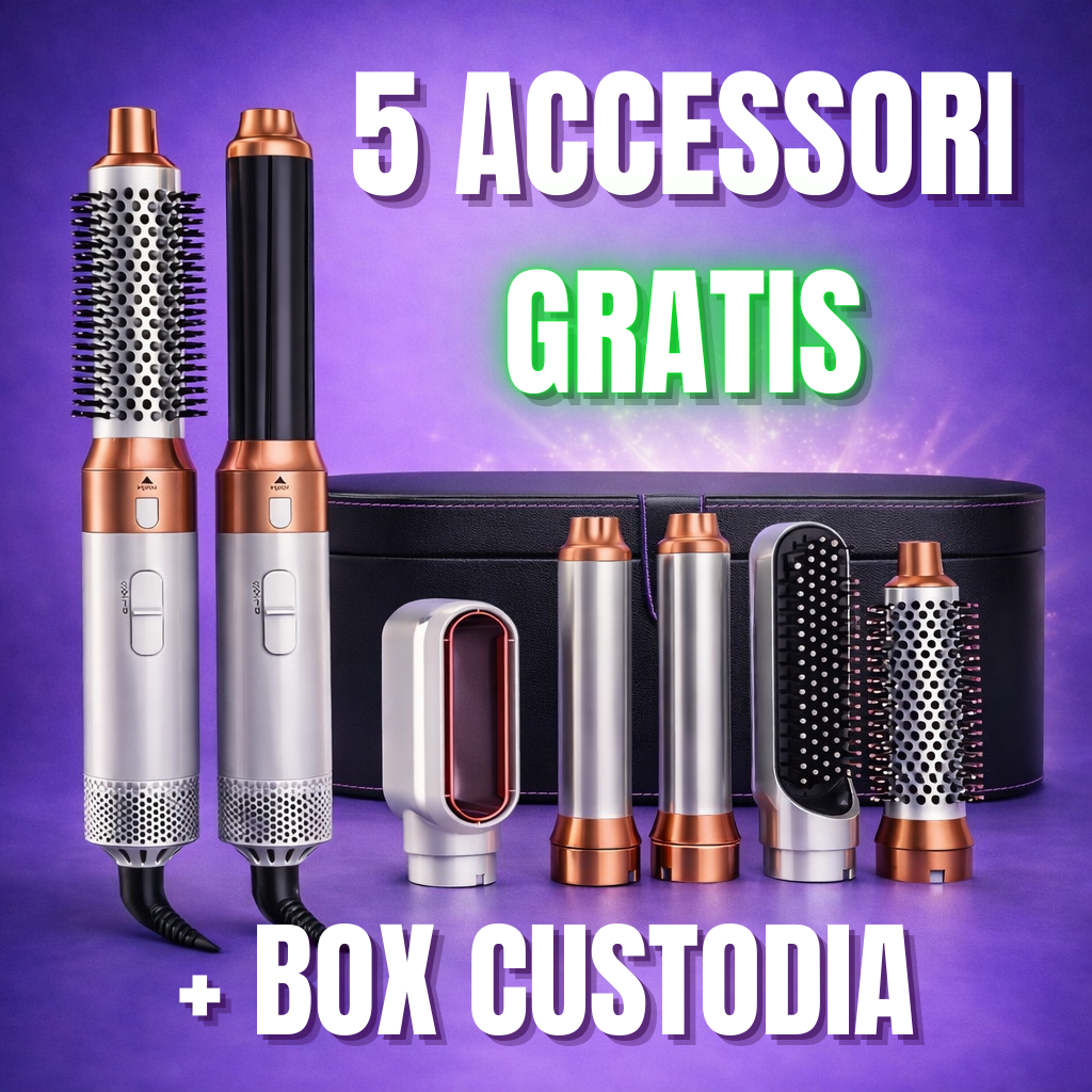 Dyra MultiStyler™ – Set Professionale 5 in 1 [OFFERTA ACCESSORI GRATIS]