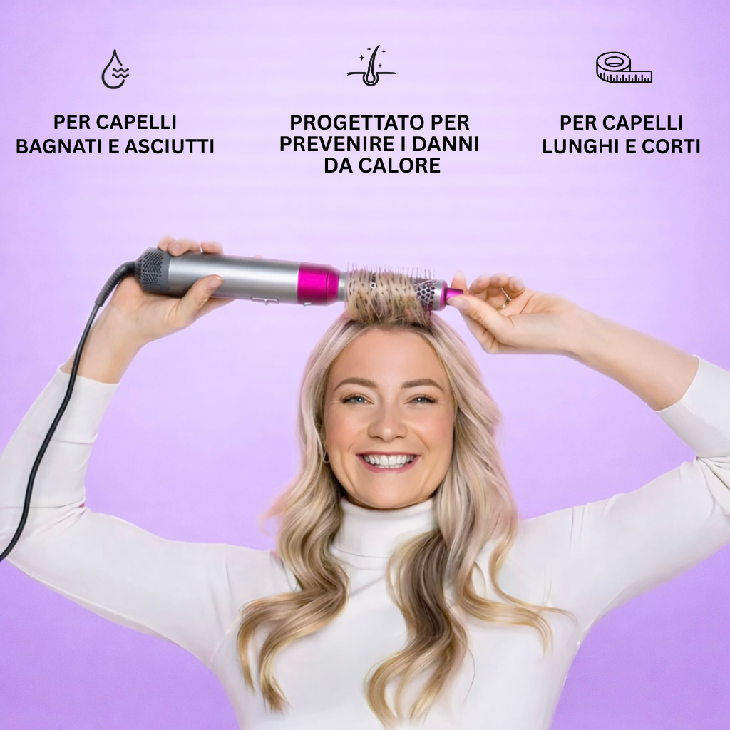 Dyra MultiStyler™ – Set Professionale 5 in 1 [OFFERTA ACCESSORI GRATIS]